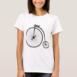 Penny Farthing Bicycle Bike Wheels T-Shirt