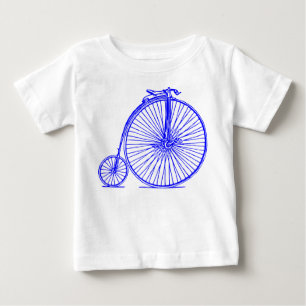 Penny Farthing - Blue Baby T-Shirt