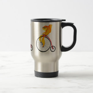 Penny Farthing Fish Travel Mug