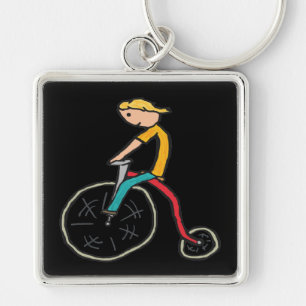 Penny Farthing Key Ring