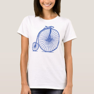 Penny Farthing - Navy T-Shirt