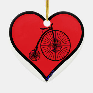 penny farthing ornament
