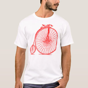 Penny Farthing - Red T-Shirt