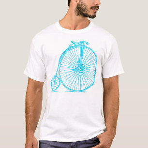 Penny Farthing - Sky Blue T-Shirt