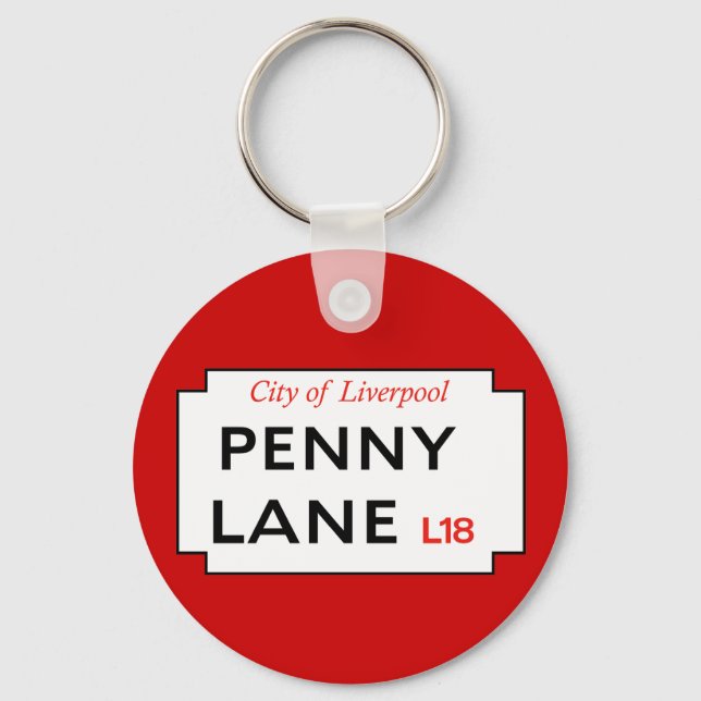 Penny Lane Key Ring (Front)