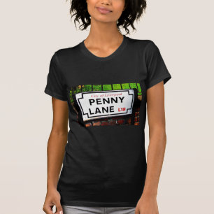 penny lane Liverpool England sign T-Shirt