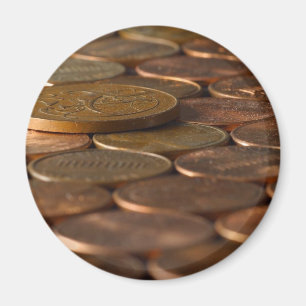 Penny Pennies Coins Money Magnet
