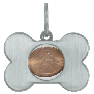 Penny Pet Name Tag