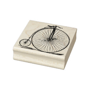 Pennyfarthing Rubber Stamp