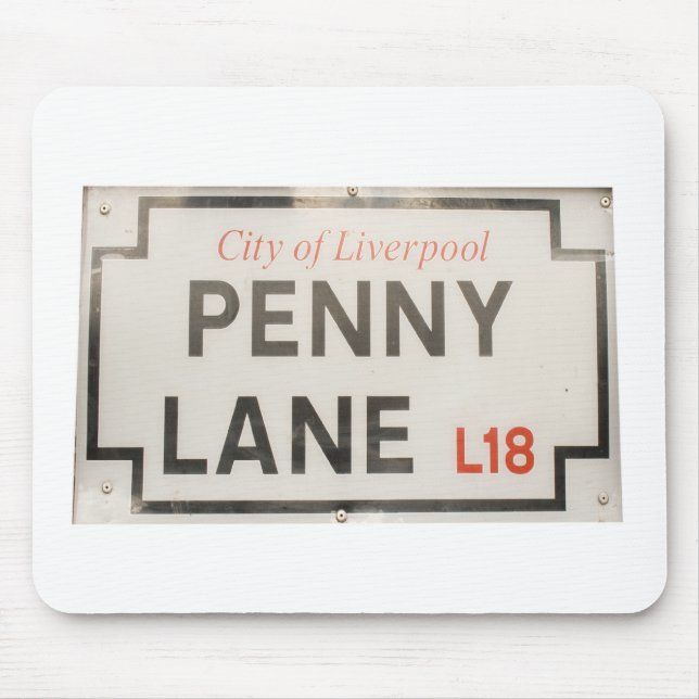 pennylane mouse mat (Front)