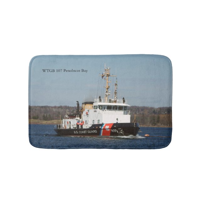 Penobscot Bay bathmat (Front)