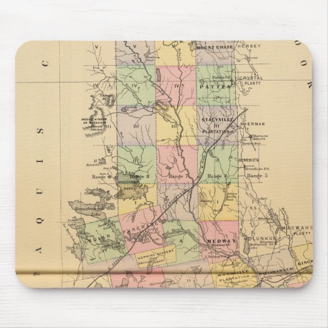 Penobscot Co, Maine Mouse Mat (Front)