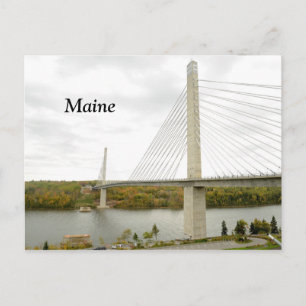 Penobscot Narrows Bridge Postcard