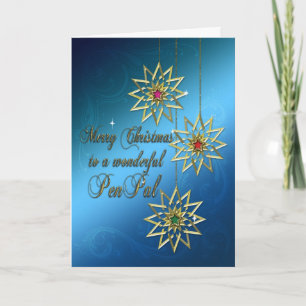 Penpal Christmas card