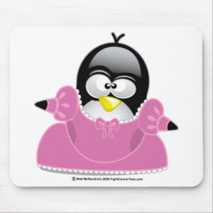 Penquin Princess Mouse Mat