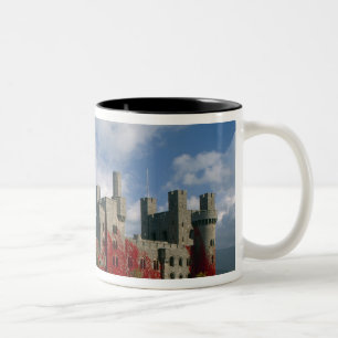 Penrhyn Castle, Gwynedd, Wales Two-Tone Coffee Mug