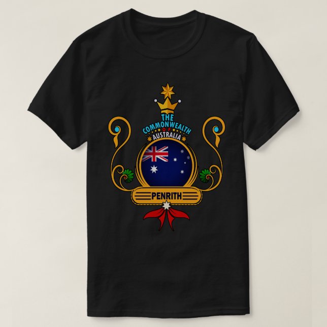 Penrith Australia New South Wales T-Shirt (Design Front)