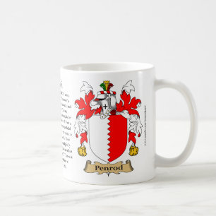 Penrod, the Origin, the Meaning and the Crest Coffee Mug