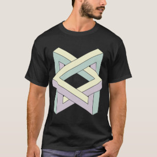 Penrose Dual Triangles T-Shirt