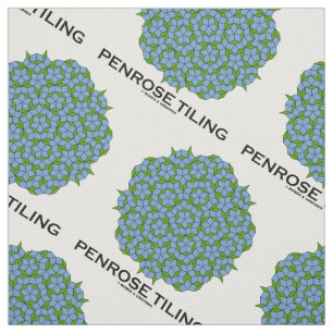 Penrose Tiling Five-Fold Symmetry Fabric