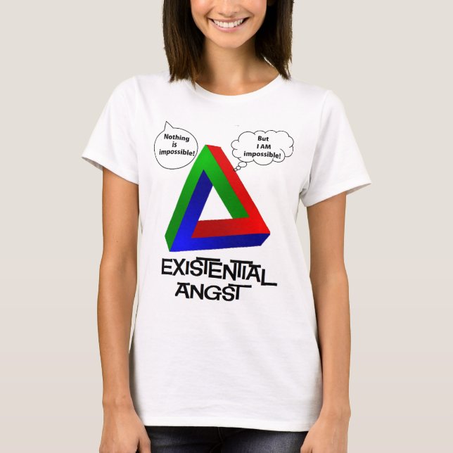 Penrose Triangle - Nothing is Impossible T-Shirt (Front)