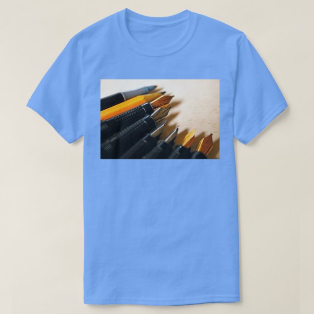 Pens and Pencils T-Shirt (Design Front)