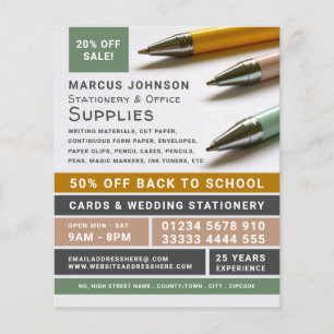 Pens, Stationery & Office Supplies, Stationer Flyer