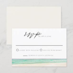 PENSACOLA BEACH Destination Travel RSVP Card