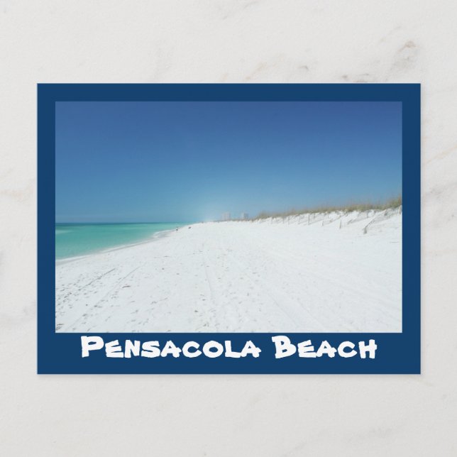 Pensacola Beach Florida Postcard (Front)