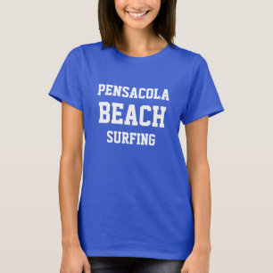 Pensacola Beach Florida Surfing T-Shirt