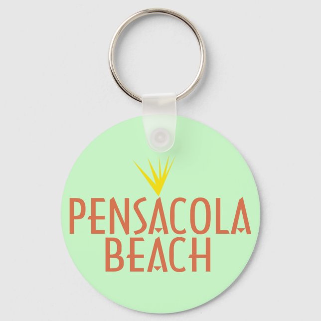 Pensacola Beach Key Ring (Front)