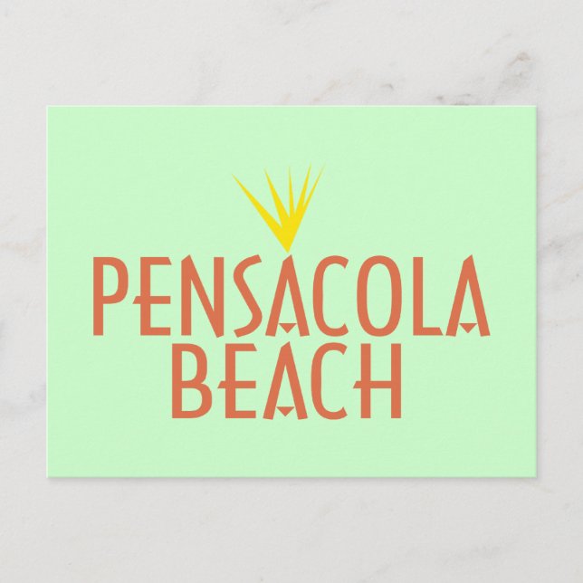 Pensacola Beach Postcard (Front)