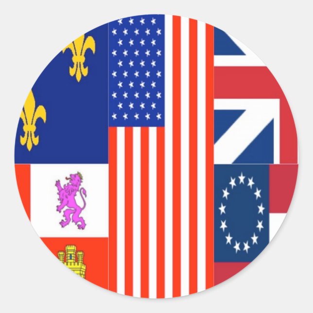 Pensacola Flag Classic Round Sticker (Front)