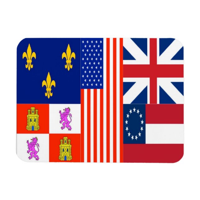 Pensacola Flag Magnet (Horizontal)