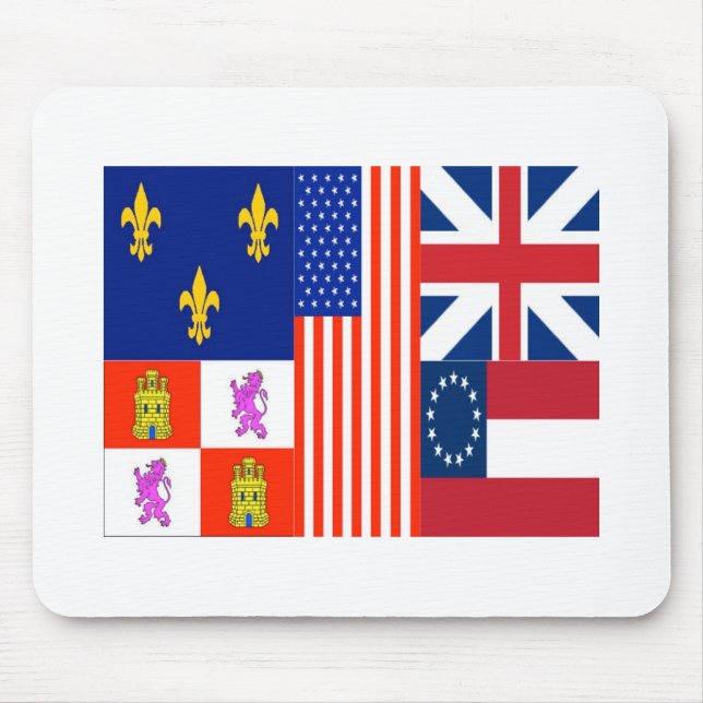 Pensacola Flag Mouse Mat (Front)