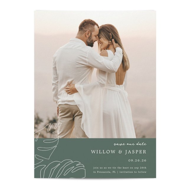 Pensacola Flat Save The Date Card (Creator Uploaded)