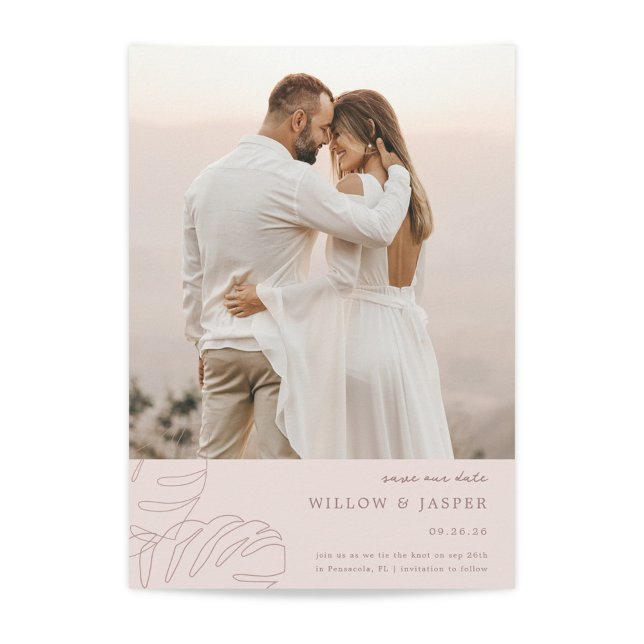 Pensacola Flat Save The Date Card (Creator Uploaded)