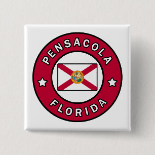 Pensacola Florida 15 Cm Square Badge