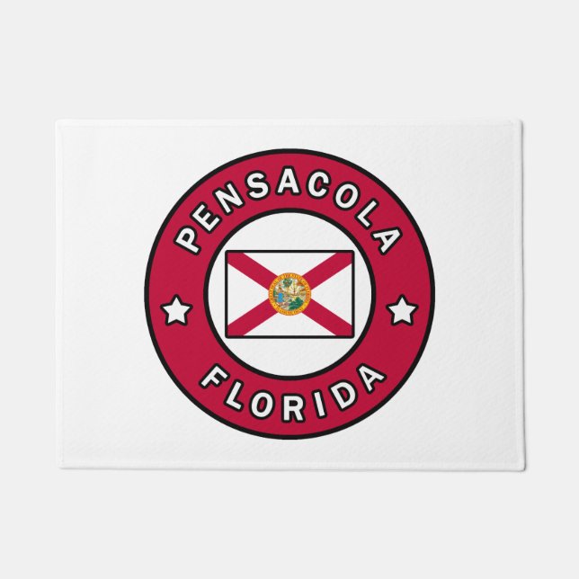 Pensacola Florida Doormat (Front)