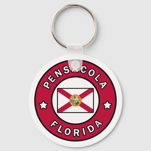 Pensacola Florida Key Ring (Front)