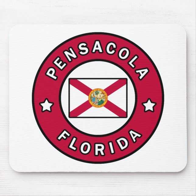 Pensacola Florida Mouse Mat (Front)