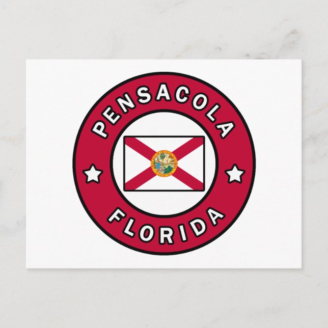 Pensacola Florida Postcard (Front)