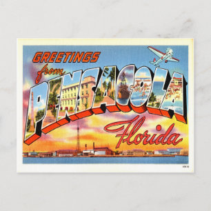Pensacola Florida Postcard