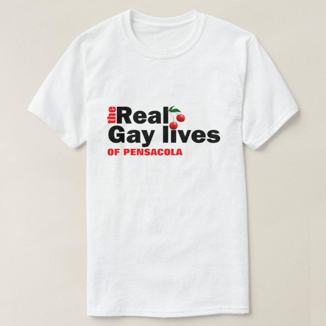 Pensacola Gay Pride T-Shirt (Design Front)