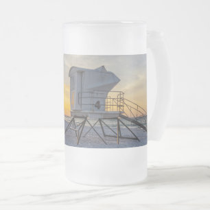Pensacola Lifeguard Station Sunrise Frosted Mug