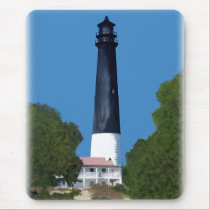 Pensacola lighthouse mouse mat