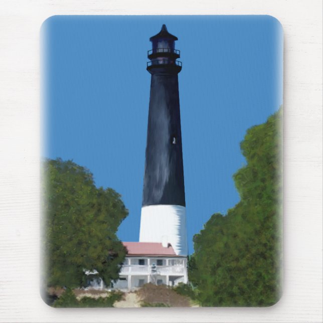 Pensacola lighthouse mouse mat (Front)