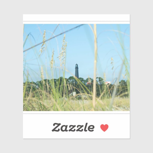 Pensacola Lighthouse Thru the Grasses (Sheet)