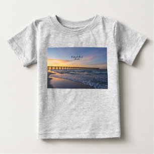 Pensacola Pier Shoreline Sunrise Toddler T-shirt