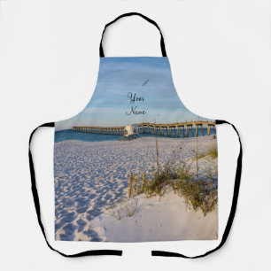 Pensacola Sand Dunes Pier Morning Apron